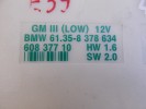Блок комфорта BMW 5-series (E39) 61 35 8 378 634