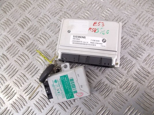 Блок управления двигателем BMW X5-series (E53) 12 14 7 536 649