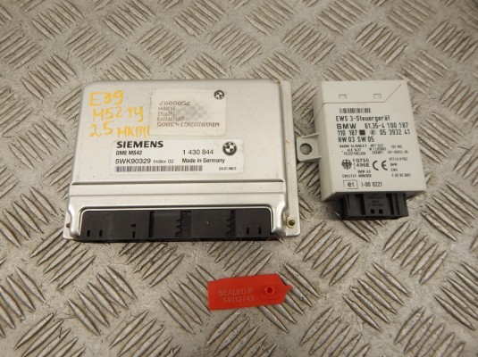 Блок управления двигателем BMW 5-series (E39) 12 14 1 430 844 Блок управления двигателем BMW 5-series (E39) 12 14 1 430 844