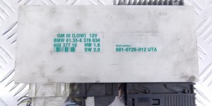Блок комфорта BMW 5-series (E39) 61 35 8 378 634