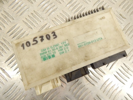 Блок комфорта BMW 5-series (E39) 61 35 8 381 963