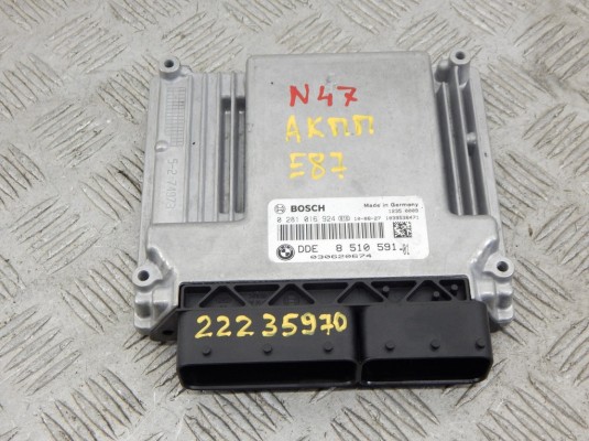 Блок управления двигателем BMW 1-series (E87) 13 61 8 510 591