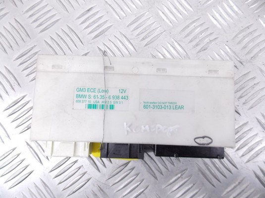 Блок комфорта BMW 5-series (E39) 61 35 6 938 443