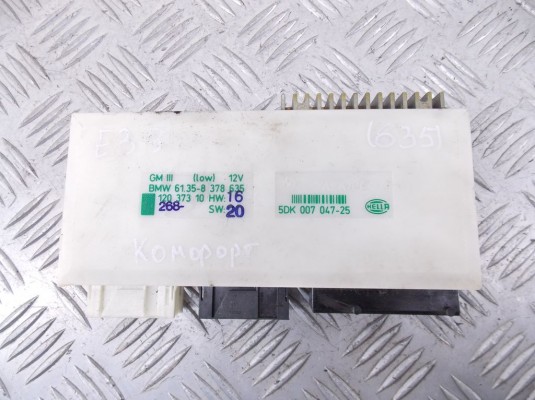 Блок комфорта BMW 5-series (E39) 61 35 8 378 635
