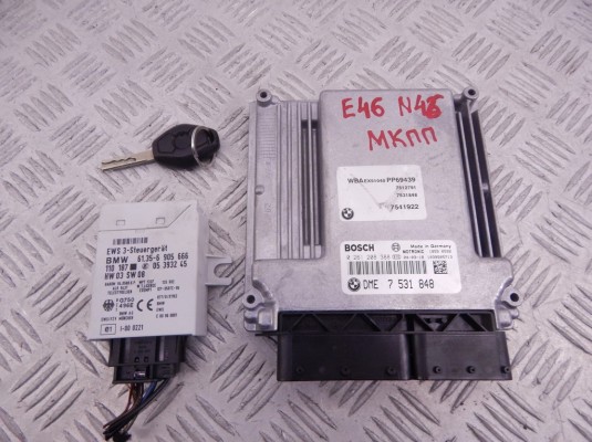 Блок управления двигателем BMW 3-series (E46) 12 14 7 531 848