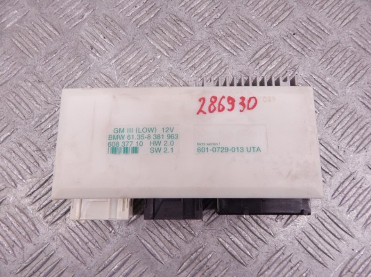 Блок комфорта BMW 5-series (E39) 61 35 8 381 963