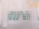 Блок комфорта BMW 5-series (E39) 61 35 8 381 963