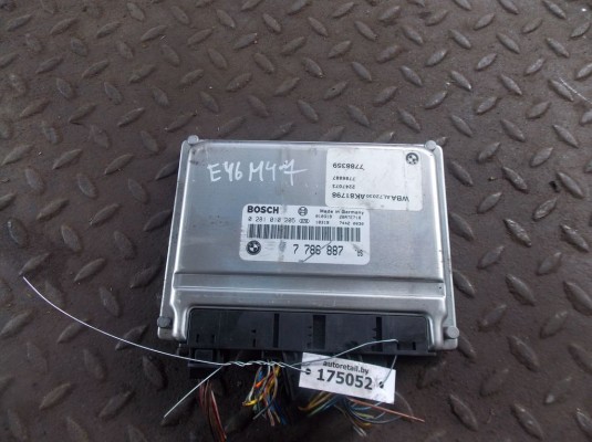 Блок управления двигателем BMW 3-series (E46) 13 61 7 786 887