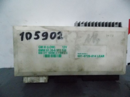 Блок комфорта BMW 5-series (E39) 61 35 6 913 520
