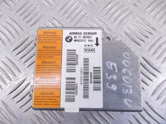 Блок AirBag BMW 5-series (E39) 65 77 8 372 521