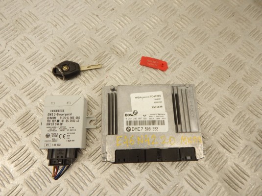 Блок управления двигателем BMW 3-series (E46) 12 14 7 508 292