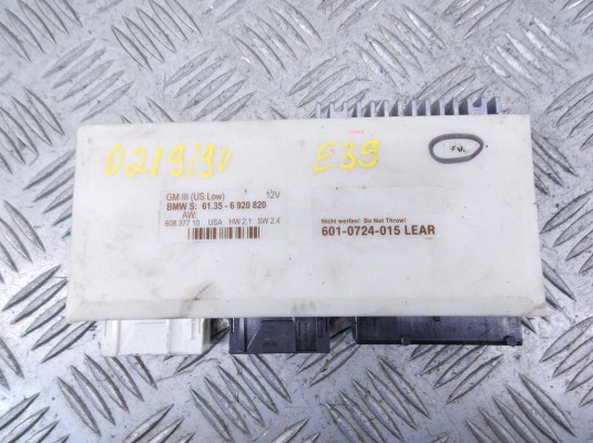 Блок комфорта BMW 5-series (E39) 61 35 6 920 820