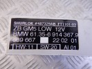Блок комфорта BMW 3-series (E46) 61 35 6 914 367