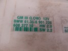 Блок комфорта BMW 5-series (E39) 61 35 6 901 226