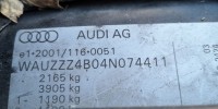 Патрубок радиатора AUDI A6 (C5/B4) 1997-2004 4B0121101T