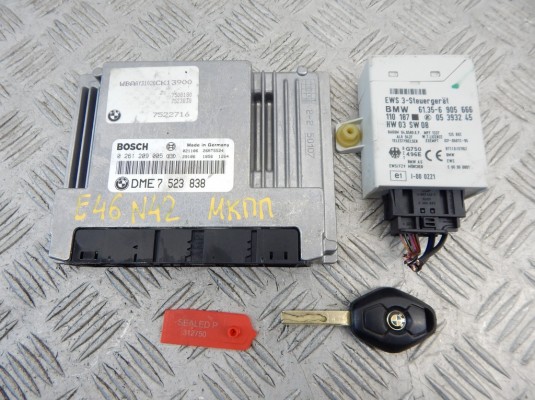 Блок управления двигателем BMW 3-series (E46) 12 14 7 523 838
