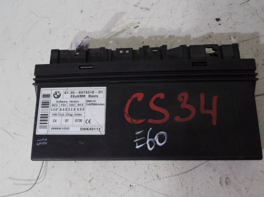 Блок комфорта BMW 5-series (E60/61) 61 35 6 974 310