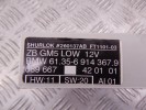 Блок комфорта BMW 3-series (E46) 61 35 6 914 367