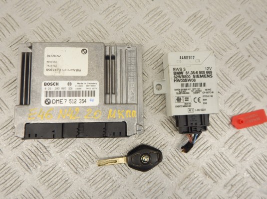 Блок управления двигателем BMW 3-series (E46) 12 14 7 516 518