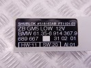 Блок комфорта BMW 3-series (E46) 61 35 6 914 367