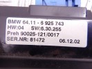 Блок управления печки/климат-контроля BMW 7-series (E65/66) 64 11 6 925 743