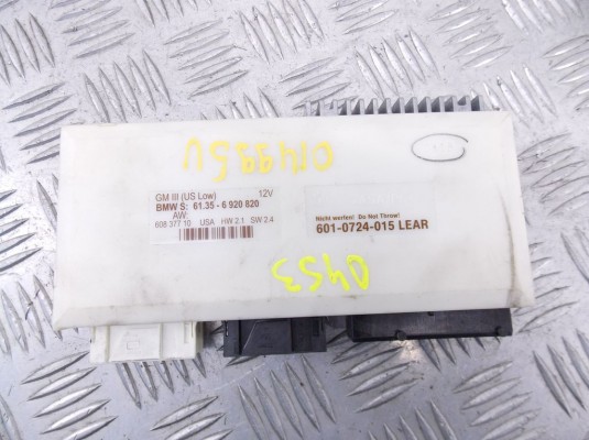 Блок комфорта BMW 5-series (E39) 61 35 6 920 820