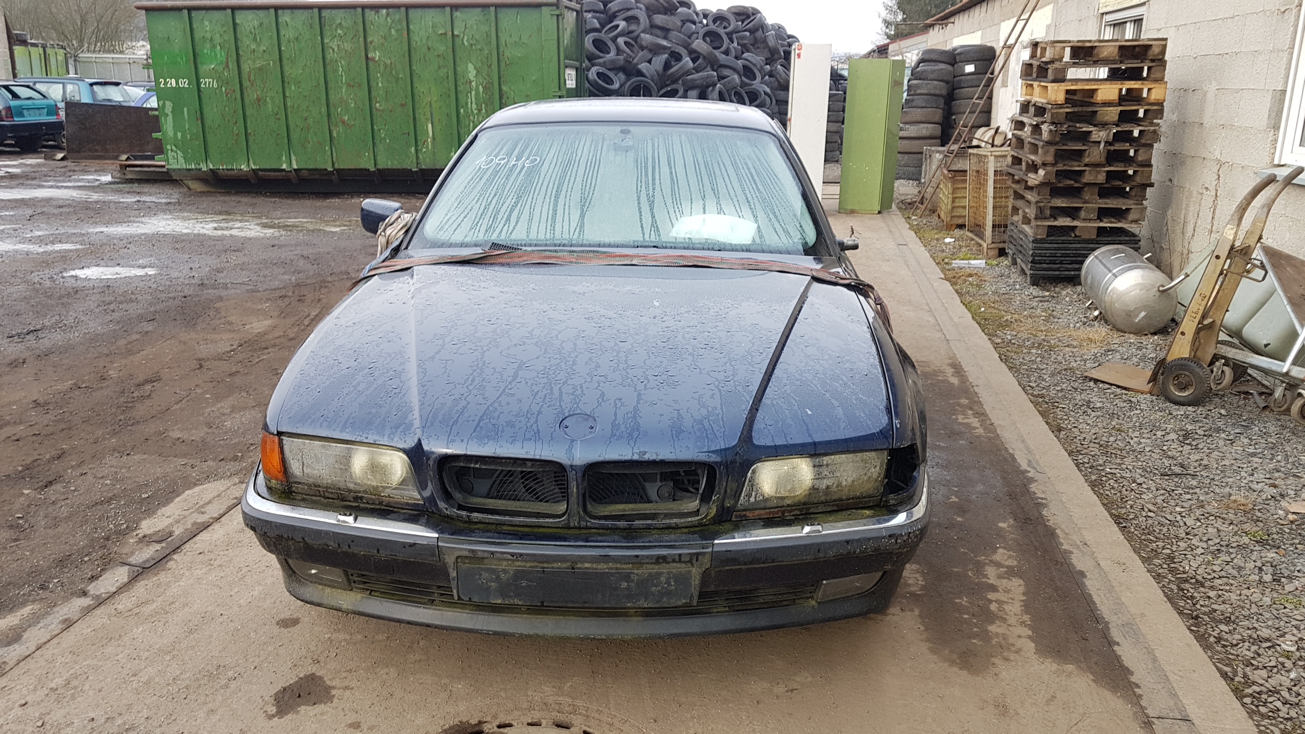 Опора под домкрат (поддомкратная подушка) BMW 7-series (E38)